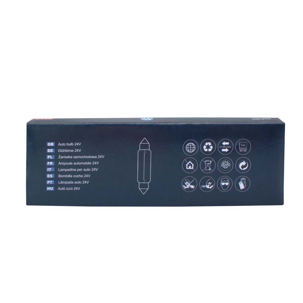 Tech Z934 Lampe SV8.5 – 8 24 V/5 W T11 x 41 C5 W, Set von 10 Tech Z934 Lampe SV8.5 – 8 24 V/5 W T11 x 41 C5 W, Set von 10 von M-Tech
