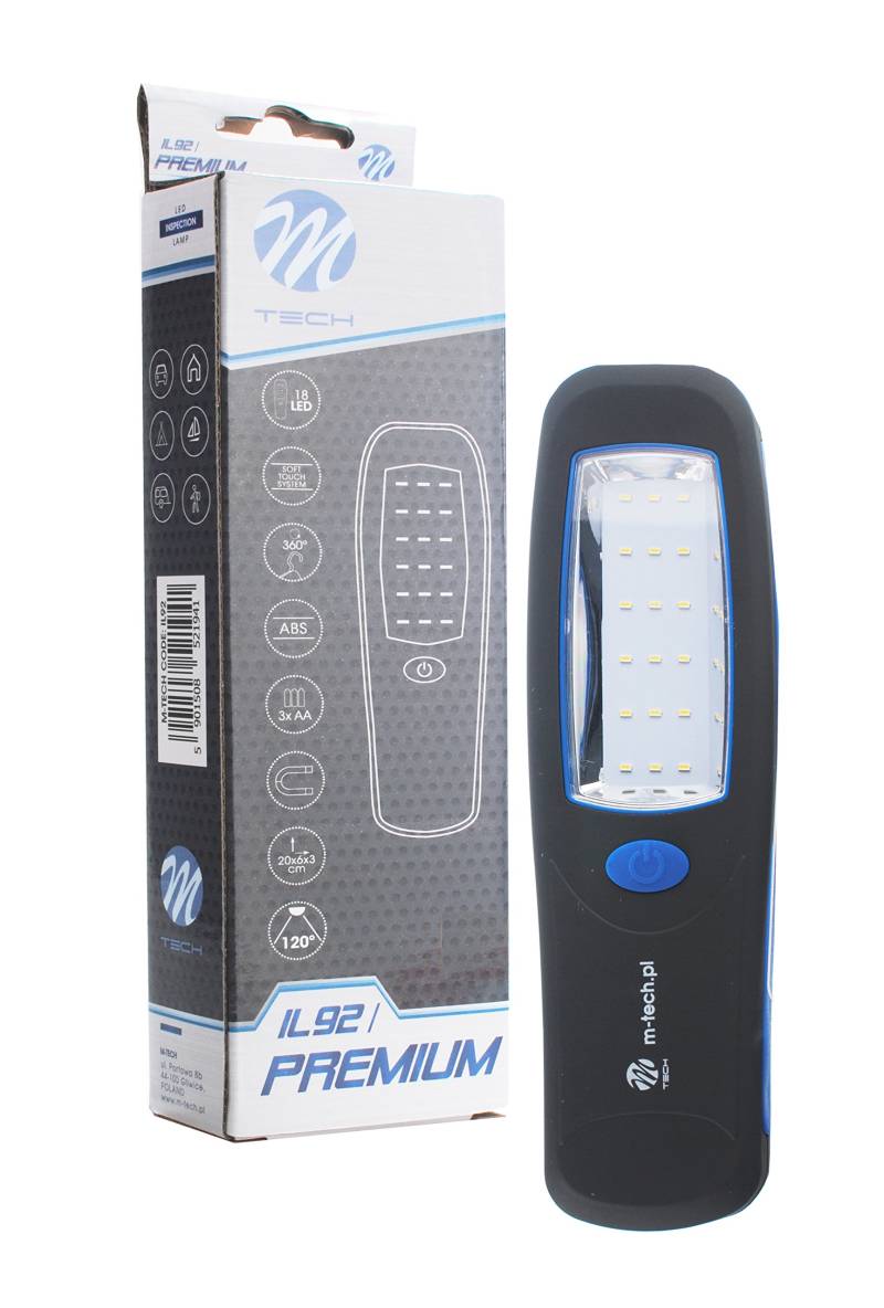 M-Tech il92 Premium 18 SMD LED-Taschenlampe 3 x AA von M-Tech