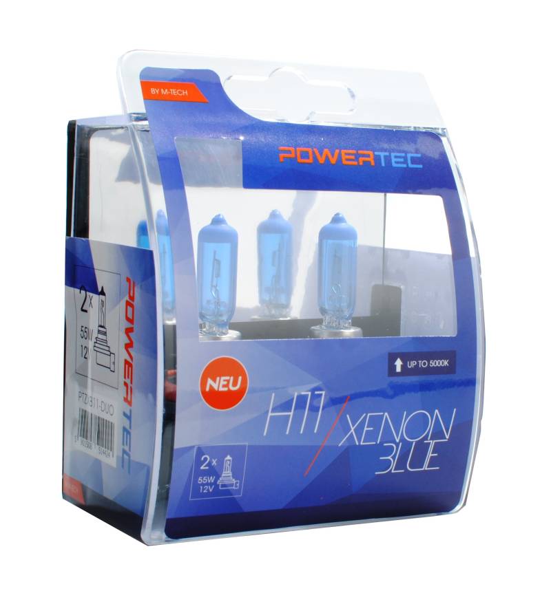 M-Tech ptzxb11-duo Powertec Xenon Blue H11 12 V 55 W von M-Tech