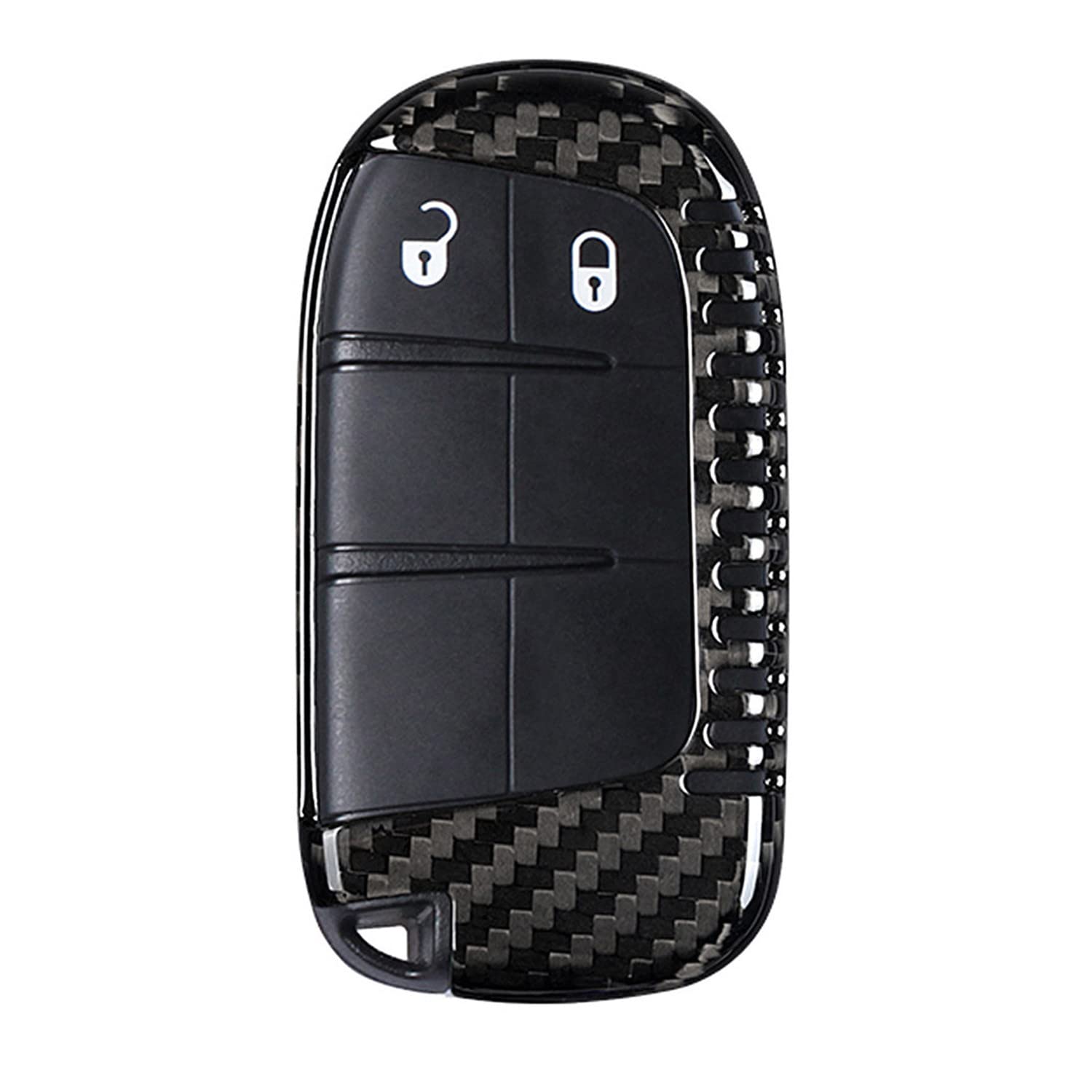 M.JVisun Echte Kohlefaser Abdeckung Fall Schlüsselgehäuse Für Jeep Compass Grand Cherokee SRT Renegade Trailhawk Auto Schlüssel Schlüsselanhänger - A Stil - Schwarz M.JVisun Echte Kohlefaser Abdeckung Fall Schlüsselgehäuse Für Jeep Compass Grand Cherokee SRT Renegade Trailhawk Auto Schlüssel Schlüsselanhänger - A Stil - Schwarz von M.JVisun