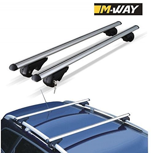 M-Way nnrb1045.48 Aluminium Dach Aero Bars Rack Sperren Kreuz Rails Eagle von M-Way