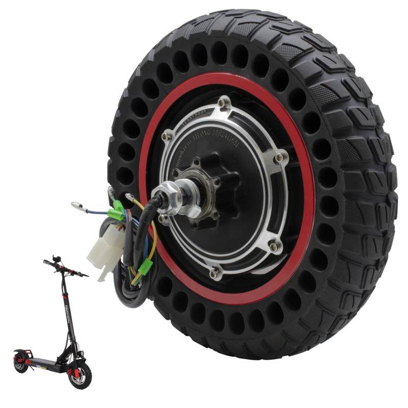 [M365Lyon] – Heckmotor kompatibel mit Kugoo M4 / M4pro 800 W Vollreifen Elektroroller von M365Lyon