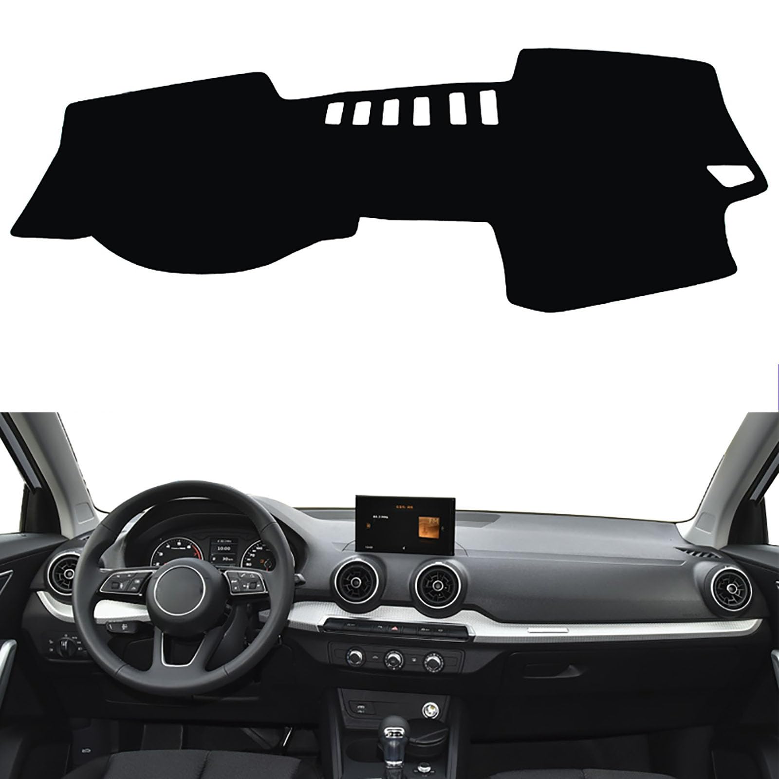 Auto Armaturenbrett Abdeckung Matte, Kompatibel mit Audi Q2 2016 2017 2018 2019 2020 2021, rutschfeste Pad Sonnenschutz Dashmat Protect Zubehö,Left B1 Auto Armaturenbrett Abdeckung Matte, Kompatibel mit Audi Q2 2016 2017 2018 2019 2020 2021, rutschfeste Pad Sonnenschutz Dashmat Protect Zubehö,Left B1 von MAAFRI