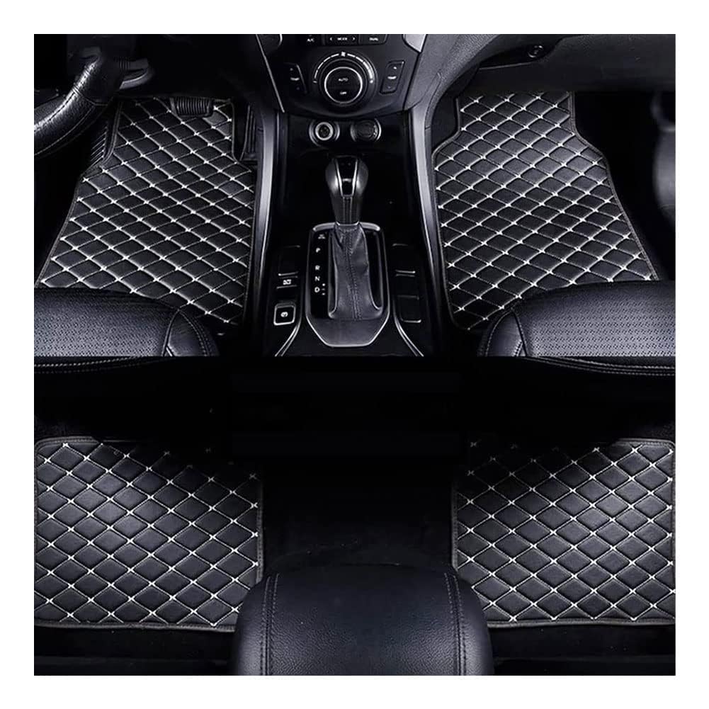 4 Stück Leder Auto Fussmatten, für Ford Kuga MK3 PHEV 2024 2023 2022 2021 2020 Anpassen Allwetter wasserdichte rutschfeste Abriebfest Matten Teppich Innenzubehör,E-normal 4 Stück Leder Auto Fussmatten, für Ford Kuga MK3 PHEV 2024 2023 2022 2021 2020 Anpassen Allwetter wasserdichte rutschfeste Abriebfest Matten Teppich Innenzubehör,E-normal von MAALLOP