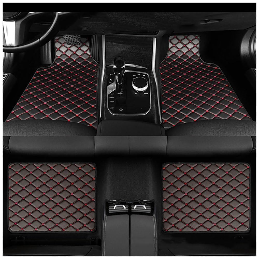 4 Stück Leder Auto Fussmatten, für Mercedes Benz Mercedes-EQ EQA 250 300 350 EQB 250 300 350 Teppich Matten Vorne Hinten wasserdichte rutschfeste Fußpolster Schutz Teppich Innenzubehör,B 4 Stück Leder Auto Fussmatten, für Mercedes Benz Mercedes-EQ EQA 250 300 350 EQB 250 300 350 Teppich Matten Vorne Hinten wasserdichte rutschfeste Fußpolster Schutz Teppich Innenzubehör,B von MAALLOP