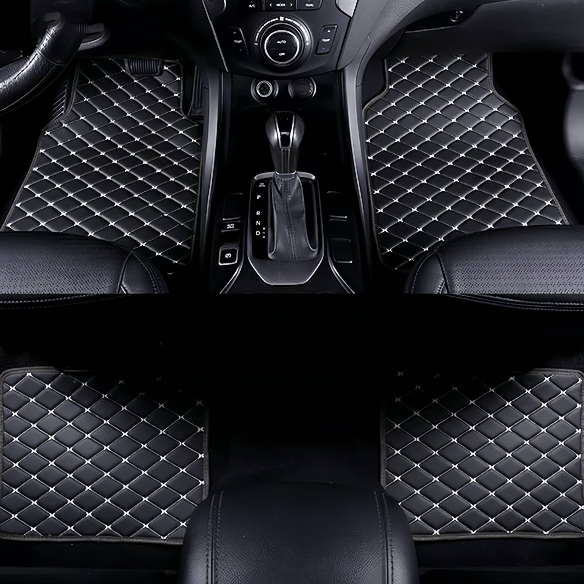 4-Teilig Auto Fußmatten für Porsche Boxster 987 2006-2012, Teppich Matten Vorne Hinten Allwetter Wasserdicht Anti-Rutsch Bodenmatten,B-normal 4-Teilig Auto Fußmatten für Porsche Boxster 987 2006-2012, Teppich Matten Vorne Hinten Allwetter Wasserdicht Anti-Rutsch Bodenmatten,B-normal von MAALLOP