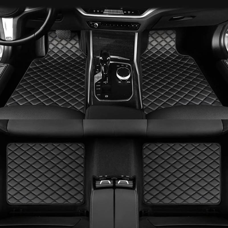 Auto Fußmatten, für Ford B-Max 2012-2017 Nach Maß Auto FußMatten Wasserfest Antirutsch Auto Fussmatten Allwetter wasserdichte Bodenmatte,A-normal von MAALLOP