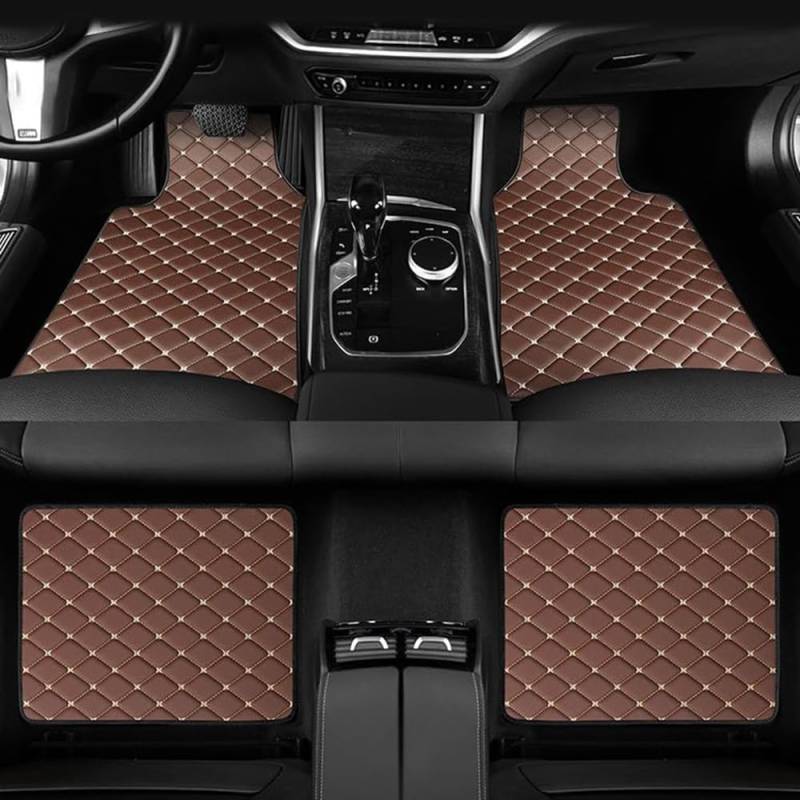 Auto Fußmatten, für Ford B-Max 2012-2017 Nach Maß Auto FußMatten Wasserfest Antirutsch Auto Fussmatten Allwetter wasserdichte Bodenmatte,E-normal von MAALLOP