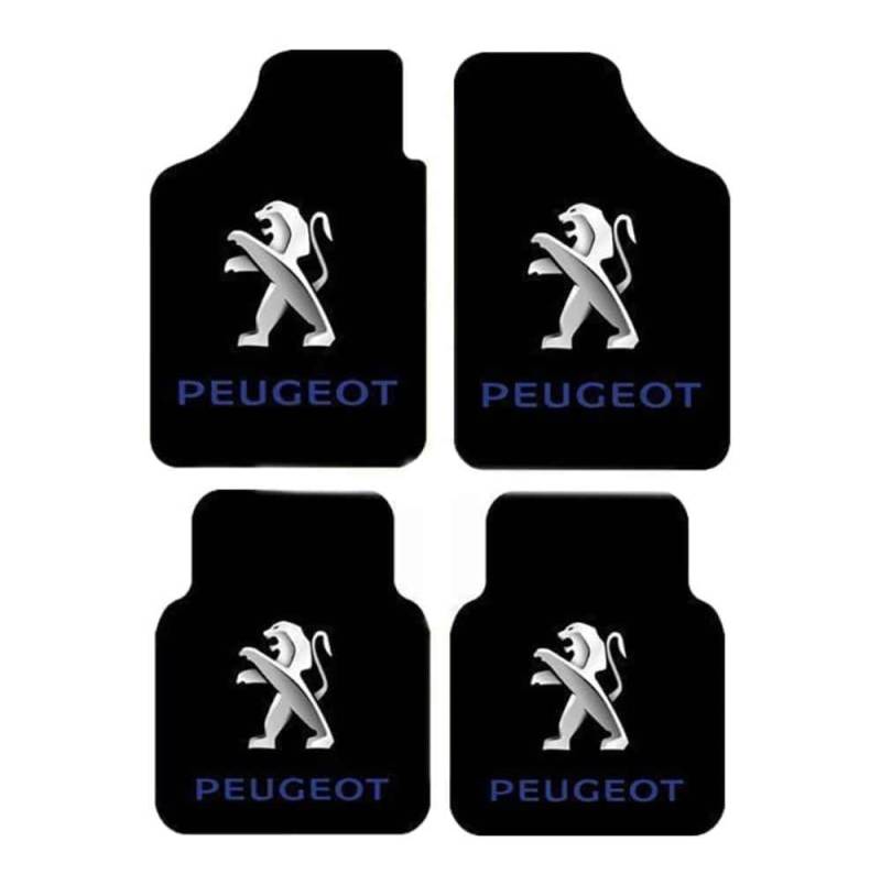 Auto Fußmatten,Für Peugeot 307CC 2005-2008 rutschfest/wasserdichte/dauerhaft schmutzfang Matte,Innenschutzzubehör von MAALLOP