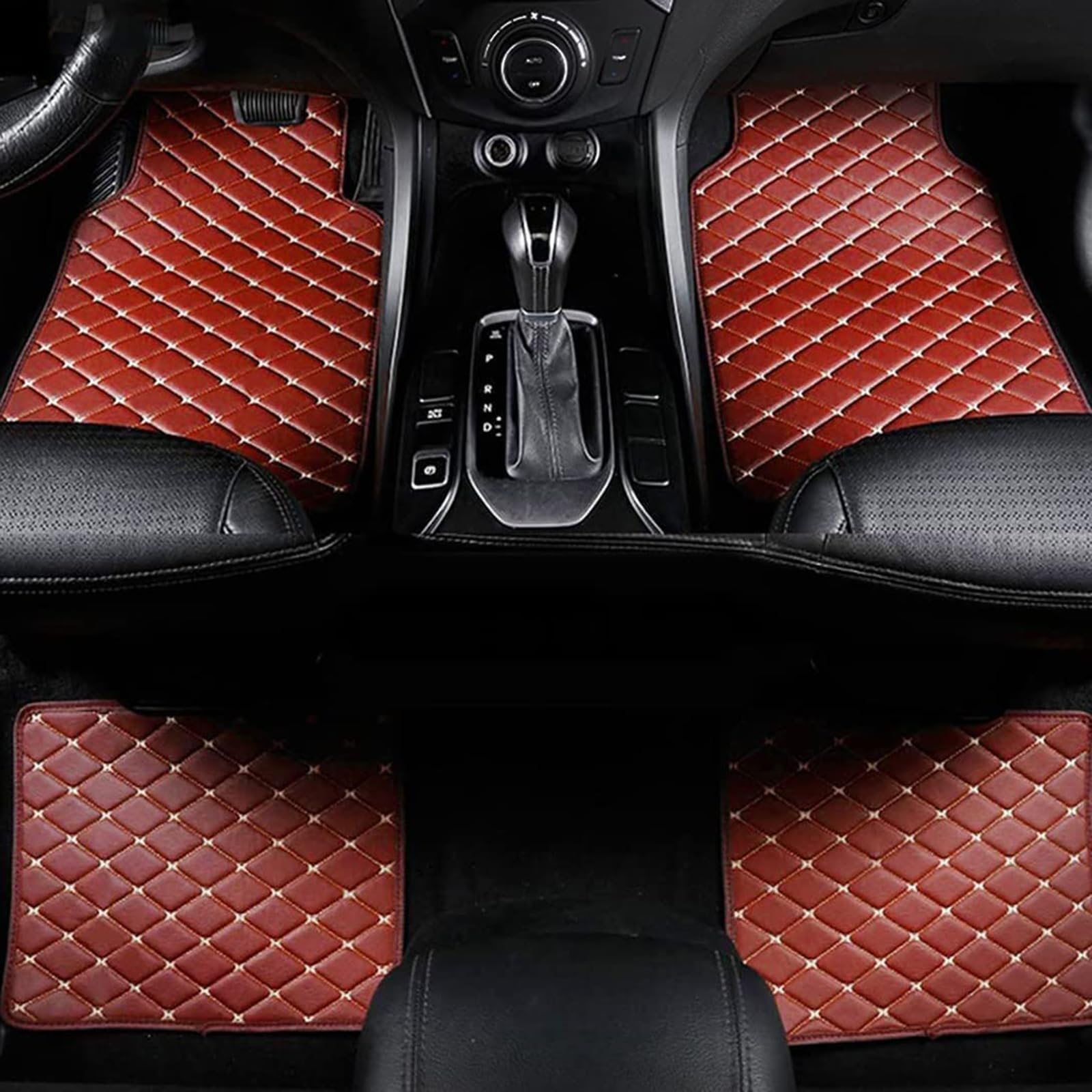 Auto Leder Fußmatten für Golf 7 2014 2015 2016 2017 2018 2019 2020, Auto Fussmatten Nach Maß Auto FußMatten Anti-Rutsch Teppich Matten Schutz Zubehör,F-normal Auto Leder Fußmatten für Golf 7 2014 2015 2016 2017 2018 2019 2020, Auto Fussmatten Nach Maß Auto FußMatten Anti-Rutsch Teppich Matten Schutz Zubehör,F-normal von MAALLOP