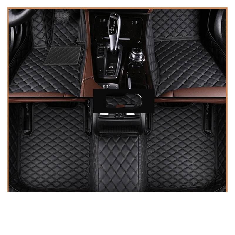 Automatten Für Kia Für Sportage Für NQ5 2023 2024 2025 Auto Fußmatten Schmutz-beständig Auto Boden Teppich Matts Tapetes Auto Zubehör Gummimatten Auto,LHD Black von MAALLOP