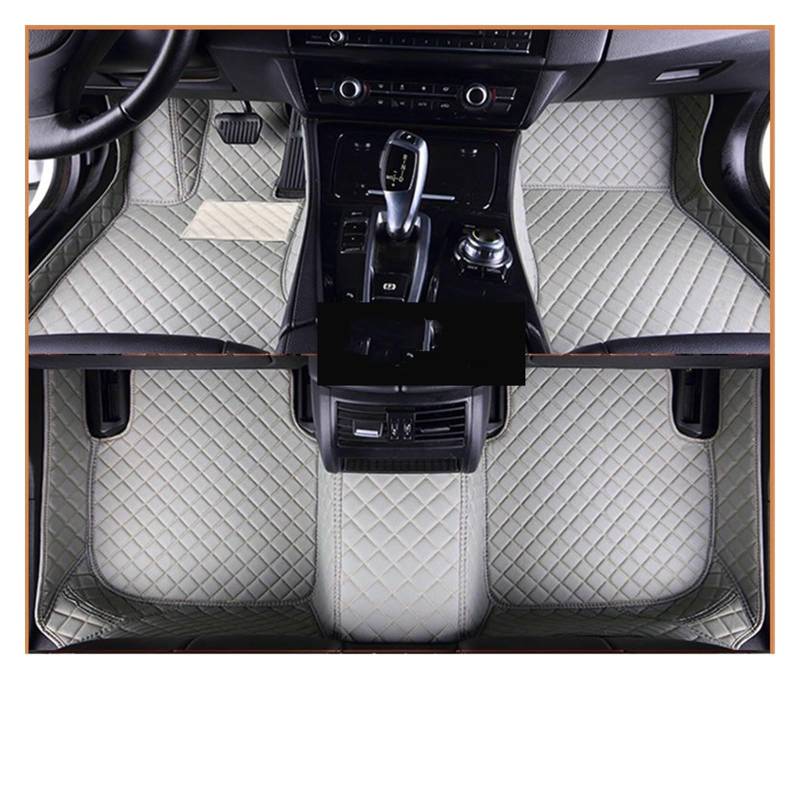 Automatten Für Kia Für Sportage Für NQ5 2023 2024 2025 Auto Fußmatten Schmutz-beständig Auto Boden Teppich Matts Tapetes Auto Zubehör Gummimatten Auto,LHD Grey von MAALLOP