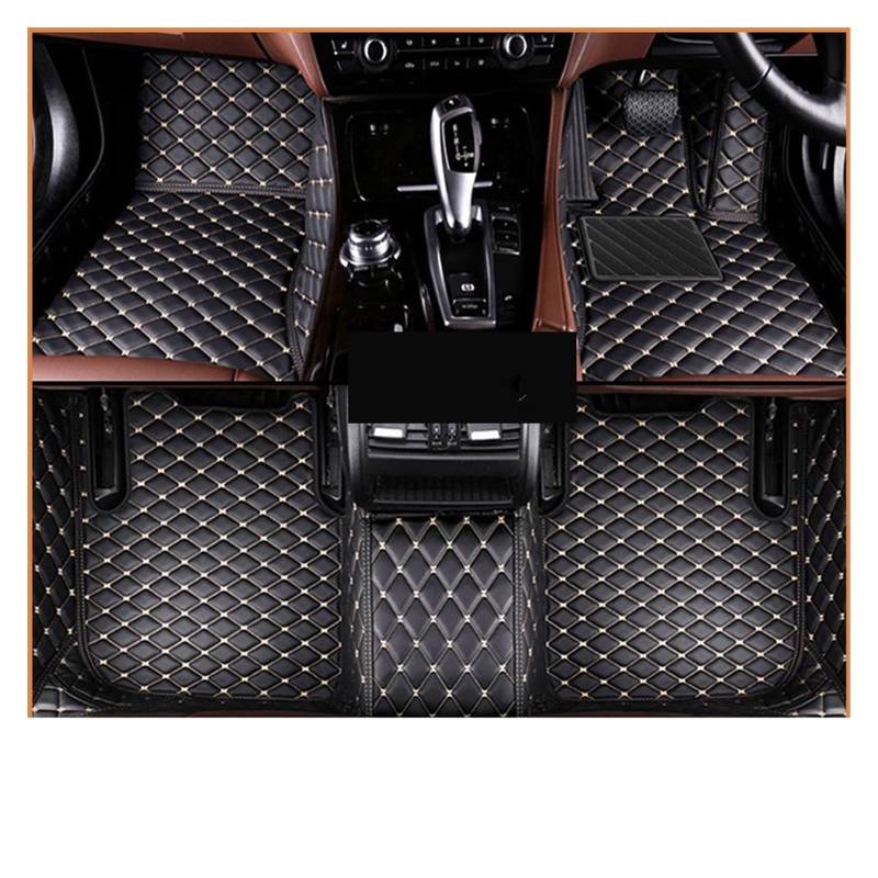 Automatten Für Kia Für Sportage Für NQ5 2023 2024 2025 Auto Fußmatten Schmutz-beständig Auto Boden Teppich Matts Tapetes Auto Zubehör Gummimatten Auto,RHD Black BEIGE von MAALLOP