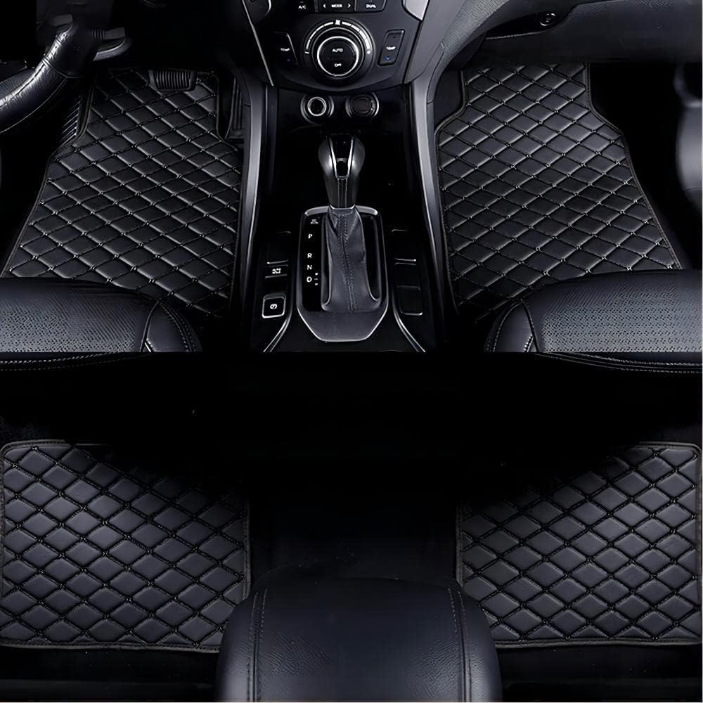 Nach Maß Auto FußMatten für Mercedes Benz GLC 200 260 300 200d 220d 300d 300e 300de 400d AMG GLC 43 63 Leder Wasserfest Antirutsch,A/All-Black-normal Nach Maß Auto FußMatten für Mercedes Benz GLC 200 260 300 200d 220d 300d 300e 300de 400d AMG GLC 43 63 Leder Wasserfest Antirutsch,A/All-Black-normal von MAALLOP