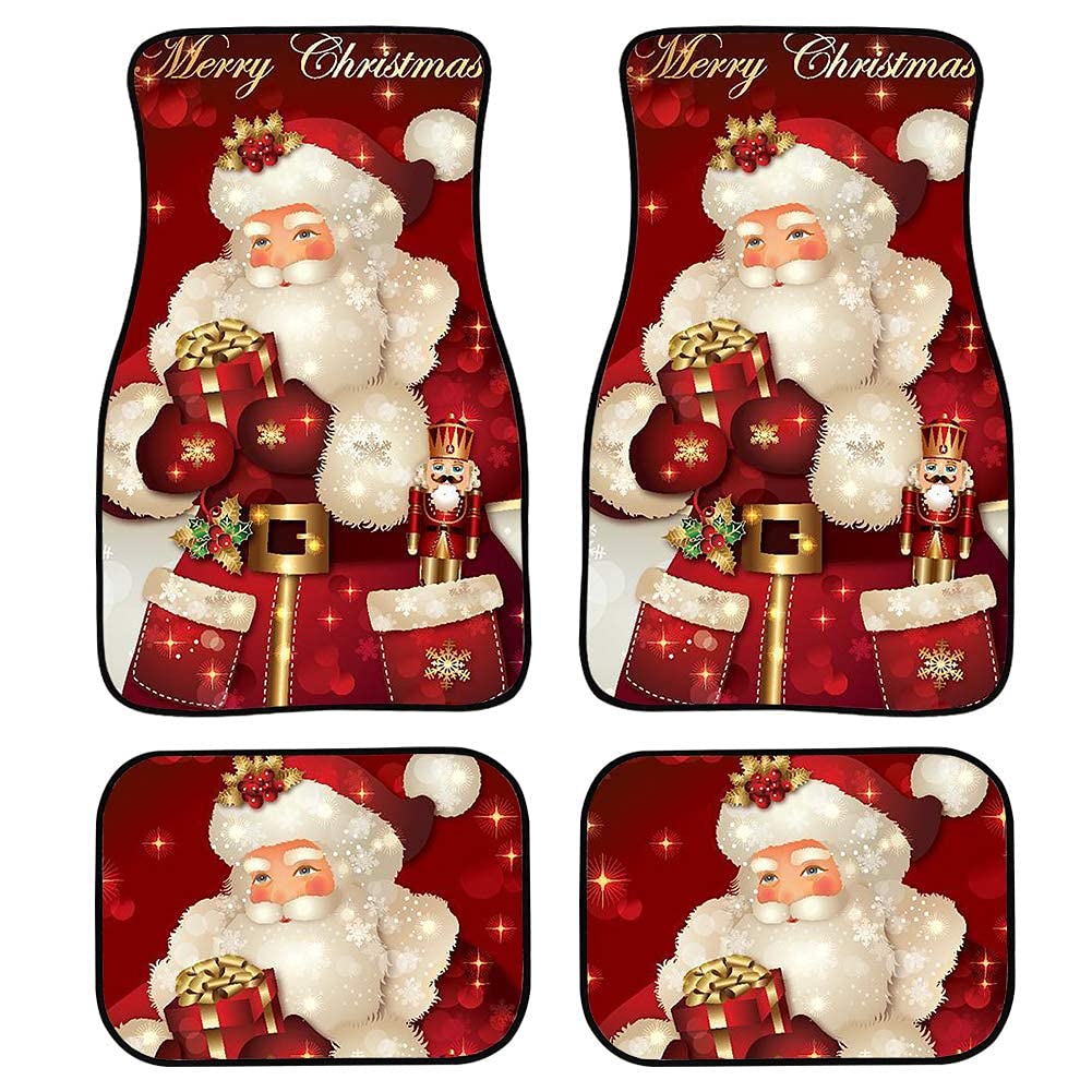 Star and Moon Automatte Bodenteppich Universal Fit LKW SUV Van Gothic Auto Zubehör Vorne & Hinten Bodenschutz Automatten Abdeckungen 4 Stück Gummi rutschfest,Weihnachtsmann-Einheitsgröße Star and Moon Automatte Bodenteppich Universal Fit LKW SUV Van Gothic Auto Zubehör Vorne & Hinten Bodenschutz Automatten Abdeckungen 4 Stück Gummi rutschfest,Weihnachtsmann-Einheitsgröße von MAALLOP