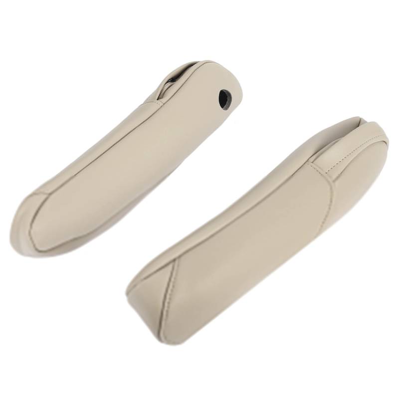 1 Paar Mikrofaser Leder Auto Vordersitz Mittelkonsole Abdeckung Armlehne Abdeckung Ersatz Beige für Honda CRV 2010-2011 Armlehne Abdeckung von MACHSWON