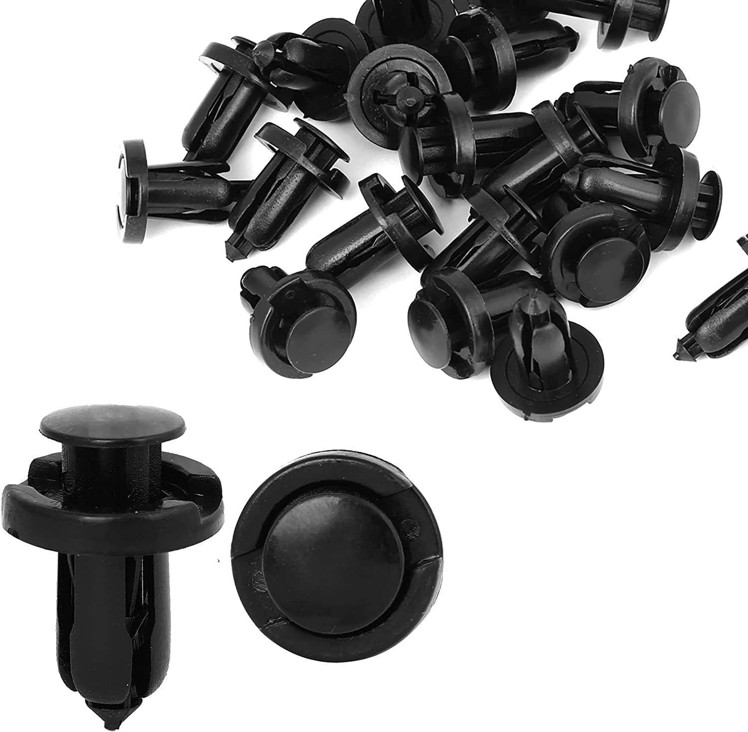 25 Stück 10 mm Lochhalter-Clips aus Kunststoff, Nieten, Klappen, Stoßstange, Kotflügel, Push-Clips für Honda für Acura 25 Stück 10 mm Lochhalter-Clips aus Kunststoff, Nieten, Klappen, Stoßstange, Kotflügel, Push-Clips für Honda für Acura von MACHSWON