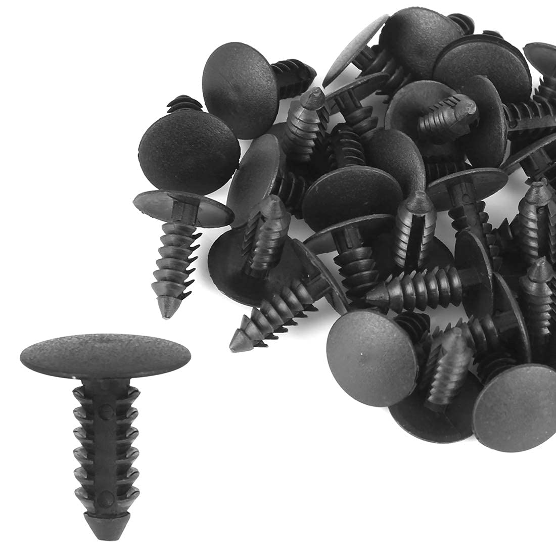 40 Stück 5 mm Lochdurchmesser Kunststoff Bolzen Nieten Befestigung Stoßstange Halter Clips Trim Panel Retainer Clips Schwarz für Auto 40 Stück 5 mm Lochdurchmesser Kunststoff Bolzen Nieten Befestigung Stoßstange Halter Clips Trim Panel Retainer Clips Schwarz für Auto von MACHSWON