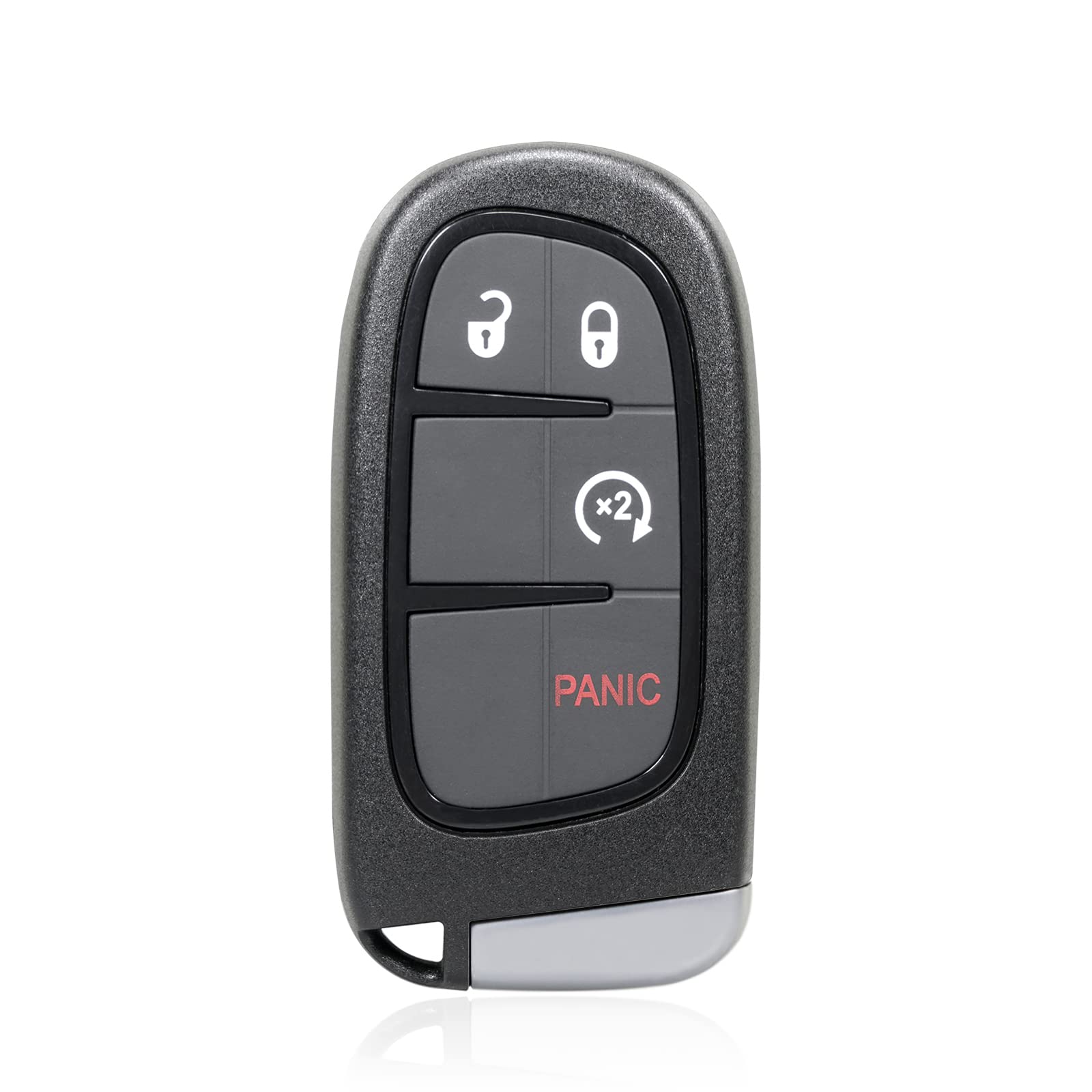 Ersatz Keyless Entry Fernbedienung Auto Schlüsselanhänger GQ4-54T 433MHz 46 Chip für Dodge für Ram 1500 2500 3500 2013-2019 4 Tasten mit Türschlüssel Ersatz Keyless Entry Fernbedienung Auto Schlüsselanhänger GQ4-54T 433MHz 46 Chip für Dodge für Ram 1500 2500 3500 2013-2019 4 Tasten mit Türschlüssel von MACHSWON