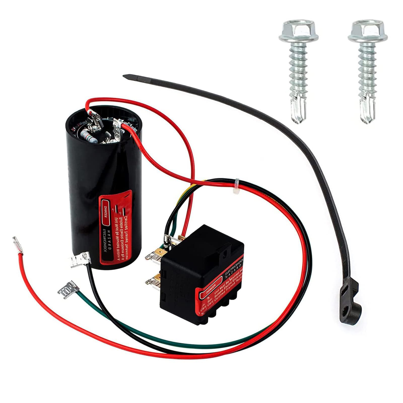 MACHSWON CSR-U1 Hard Start Kit - Kompressor-Booster für 1-3 Tonnen AC-Einheiten, Startkondensator & intelligenter Schalter für schnelleren, energieeffizienten Start MACHSWON CSR-U1 Hard Start Kit - Kompressor-Booster für 1-3 Tonnen AC-Einheiten, Startkondensator & intelligenter Schalter für schnelleren, energieeffizienten Start von MACHSWON