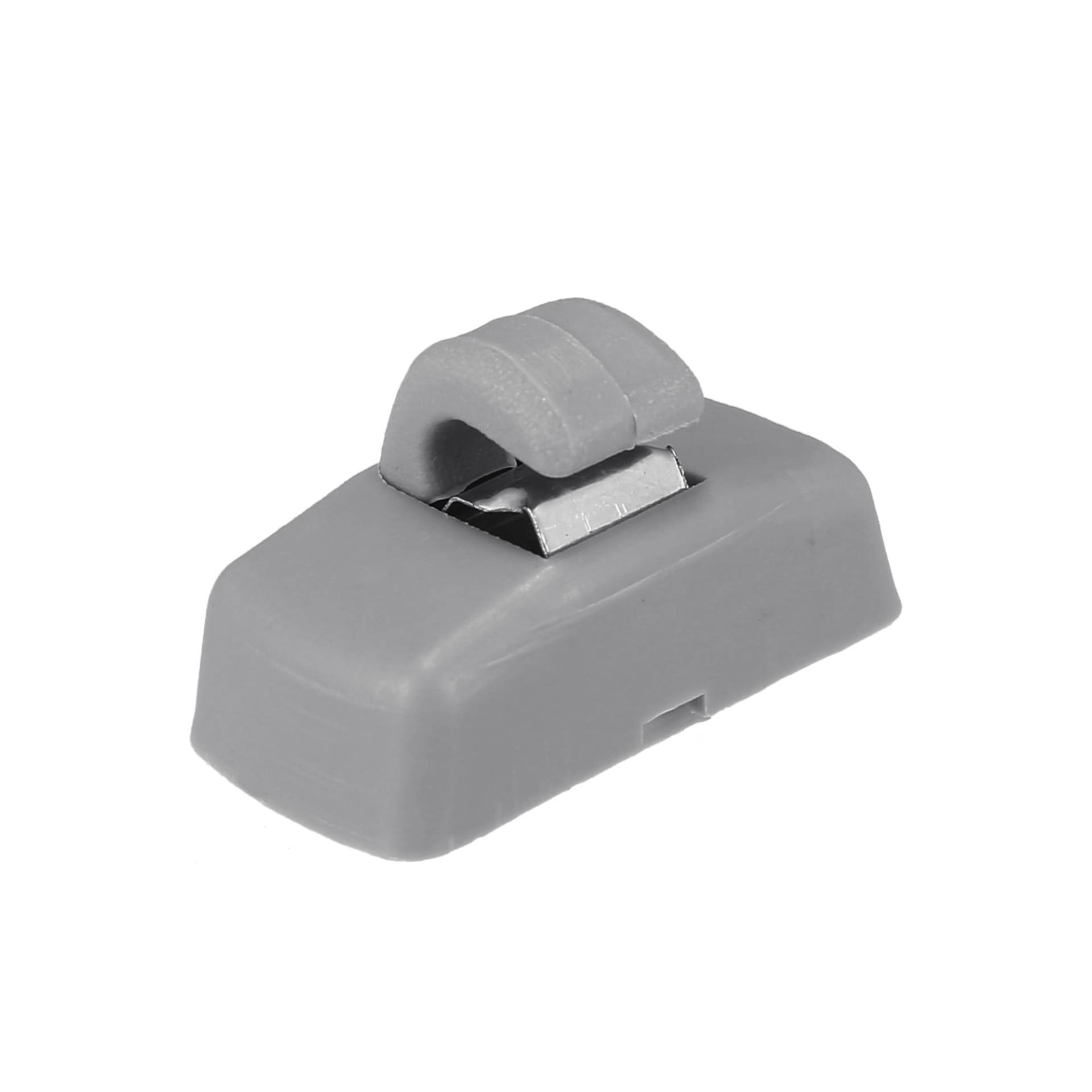 MACHSWON Auto Kunststoff Sonnenblende Haken Clip Halterung Halter für VW Golf GTI Jetta MK4 Passat B5 B6 Touran Polo Grau 3B0857561A MACHSWON Auto Kunststoff Sonnenblende Haken Clip Halterung Halter für VW Golf GTI Jetta MK4 Passat B5 B6 Touran Polo Grau 3B0857561A von MACHSWON