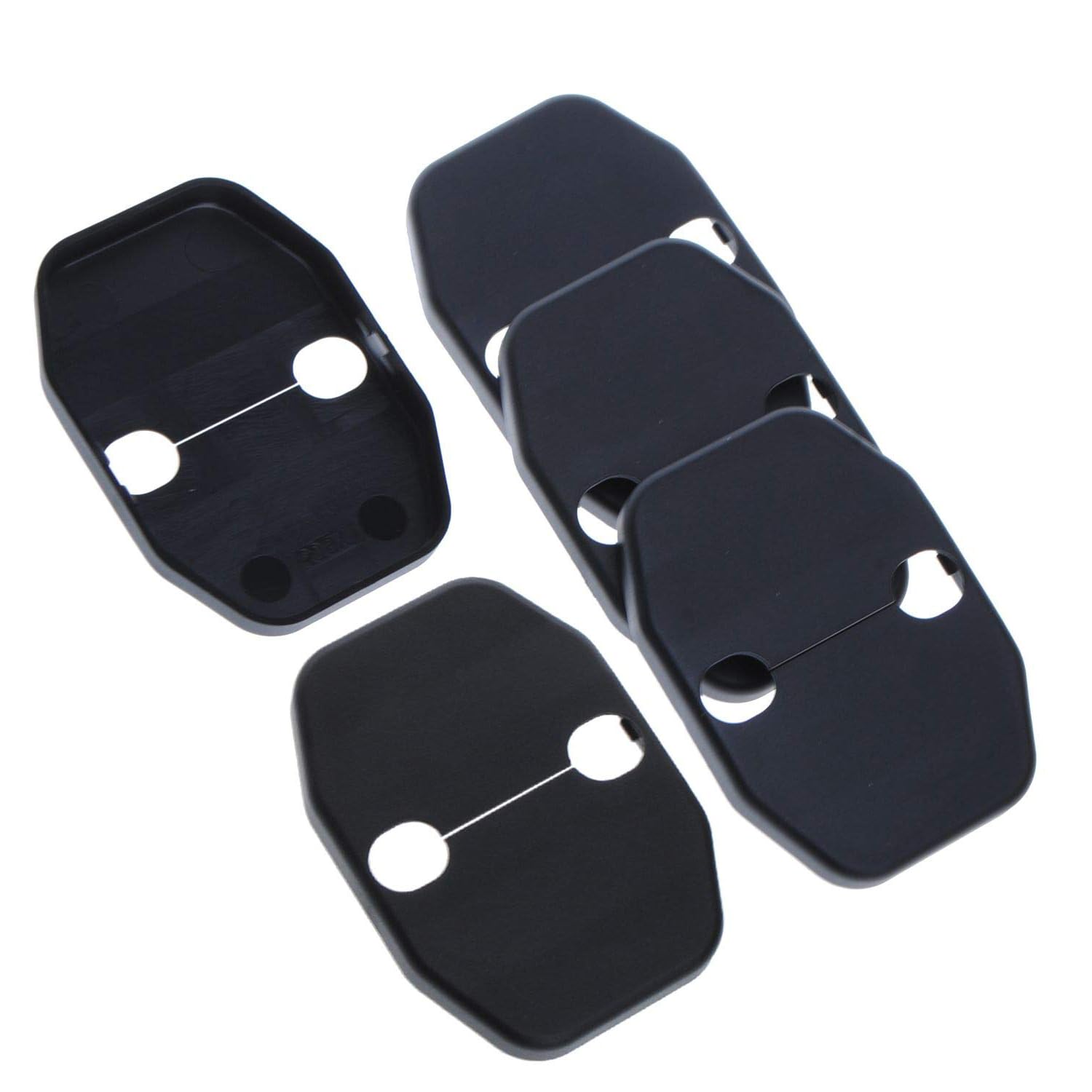MACHSWON Schwarze Türschlossabdeckungen für Dodge Chrysler, Jeep Grand Cherokee, Jeep Wrangler JK JKU 2007–2018, 5 Stück MACHSWON Schwarze Türschlossabdeckungen für Dodge Chrysler, Jeep Grand Cherokee, Jeep Wrangler JK JKU 2007–2018, 5 Stück von MACHSWON