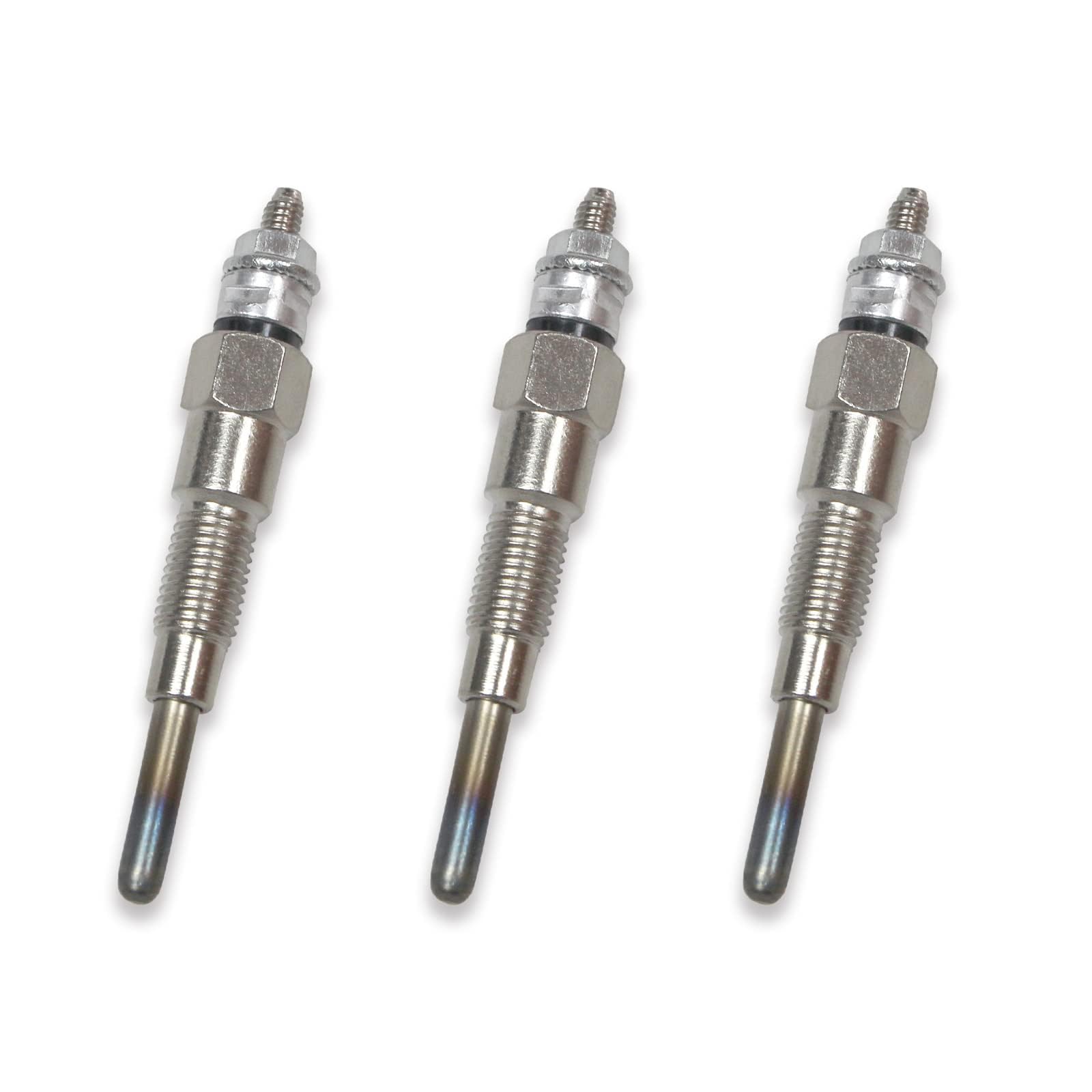 Diesel-Glühkerze, passend für Kubota D722, D902, D905, D1005, D1105, V1505, V1305, Traktor B1700D, B1700E, ZD326, ZD331, Rasenmäher BX1800D, BX1830D, 16, 3 Stück 85165 51 Stk Diesel-Glühkerze, passend für Kubota D722, D902, D905, D1005, D1105, V1505, V1305, Traktor B1700D, B1700E, ZD326, ZD331, Rasenmäher BX1800D, BX1830D, 16, 3 Stück 85165 51 Stk von MACHSWON