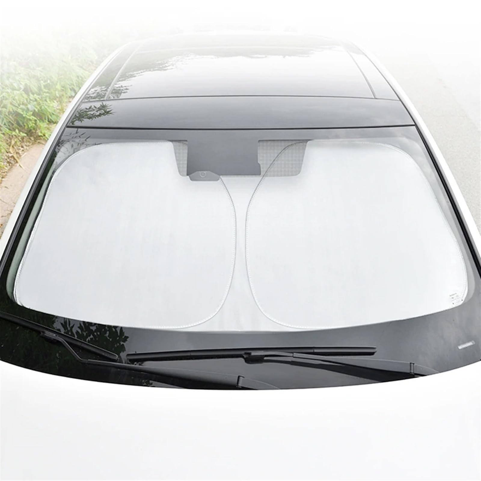 Sonnenschutz Auto Für Suzuki Für Swift Sport Zc33s Zc31s Zc72s Auto Windschutzscheibenabdeckung Faltbarer Sonnenschirm UV-Schutzschild Anti-Uv Auto Fenster Sonnenschutz(85x145cm) von MACUN