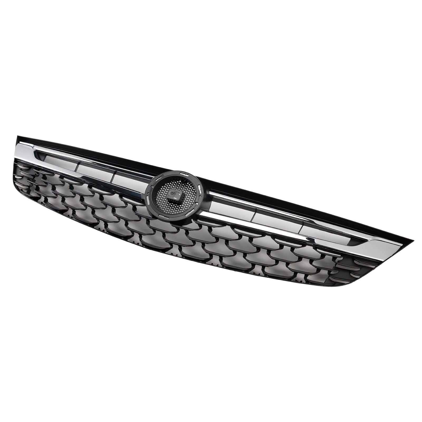 MAD HORNETS Black Chrome Front Bumper Grill Grille Für Opel Astra K 2015-2019 Facelift von MAD HORNETS