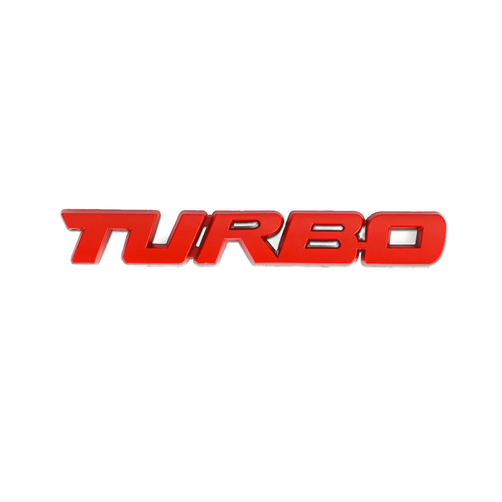 MAD HORNETS 3D-Turbo-Logo, Auto-Emblem, Kofferraum-Aufkleber, rot. MAD HORNETS 3D-Turbo-Logo, Auto-Emblem, Kofferraum-Aufkleber, rot. von MAD HORNETS