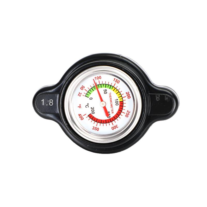 MAD HORNETS Hochdruck-Kühlerdeckel mit Temperaturanzeige, 1,8 bar, passend für C-r-f450R 02-15 von MAD HORNETS