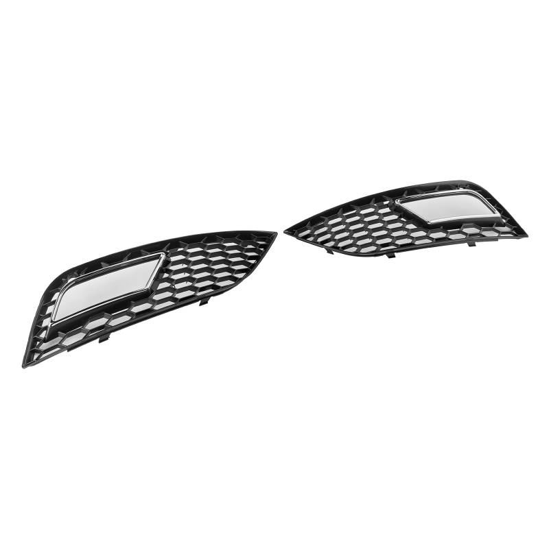 MAD HORNETS Honeycomb Style Fog Light Cover Fit für Audi A4 B8.5 2013-2015 Standard Bumper von MAD HORNETS