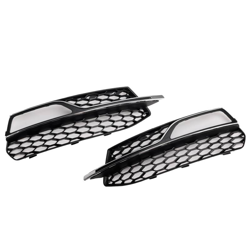 Mad Hornets Front Lower Bumper Fog Light Cover Grill Fit Für AUDI A3 S3 S-Line 2013-2016 von MAD HORNETS