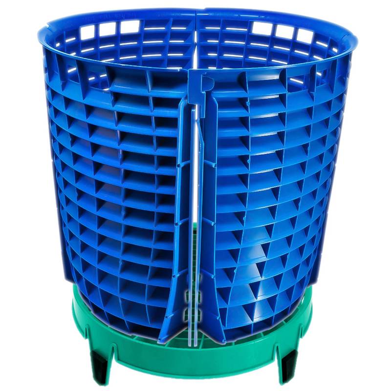 MAGIC BUCKET Scrub Wall 360 Grad (4-teilig) in Blau mit Dirt Lock Türkis Made by The Detail Guardz - Zubehör für die Autowäsche von MAGIC BUCKET