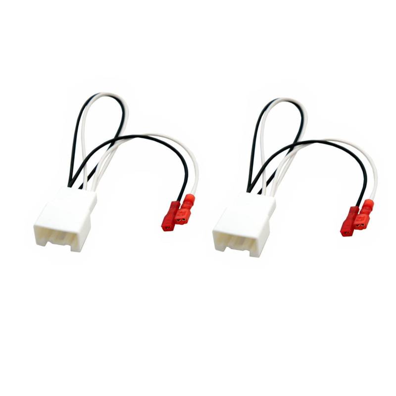 2 Pack 72-5602 Auto Ersatz Türlautsprecher Kabelbaum Steckverbinder für Kabelstecker Lautsprecher Kabelbaum von MAGIC MOTO