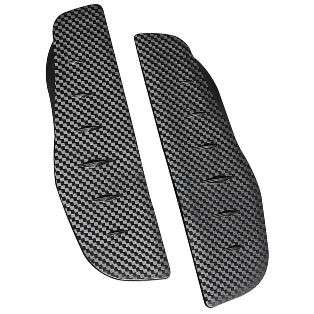 MAGICLULU 1 Paar Auto Rückspiegel Regenabweiser Sonnenschutz Augenbraue für Außenspiegel Selbstklebende Abdeckungen für Sicht und Sichereres Fahren bei Regen und Sonne von MAGICLULU