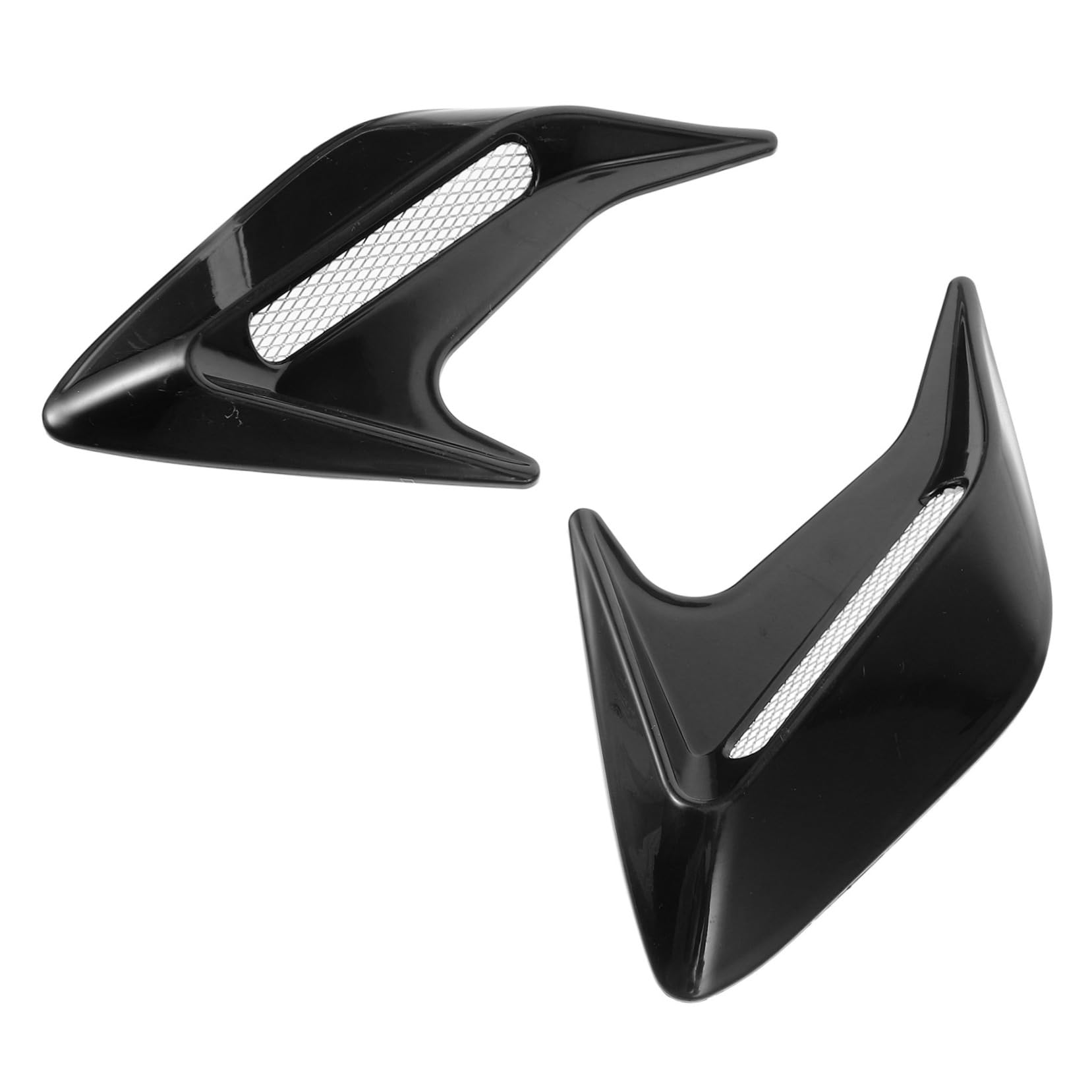 MAGICLULU 1 Paar Haubenhutze-entlüftungsabdeckung Aufkleber Für Die Motorhaubenentlüftung Lüftungsschlitze in Der Motorhaube Autohaubenaufkleber Black Abs-kunststoff MAGICLULU 1 Paar Haubenhutze-entlüftungsabdeckung Aufkleber Für Die Motorhaubenentlüftung Lüftungsschlitze in Der Motorhaube Autohaubenaufkleber Black Abs-kunststoff von MAGICLULU