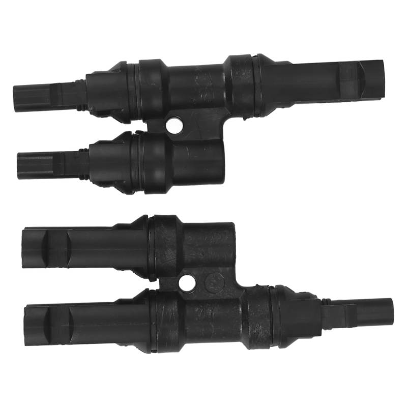 MAGICLULU 1 Paar Photovoltaik Stecker Solarmodul Zubehör Stecker Für Pv Kabel Männlich Und Weiblich Solarmodul Stecker Solar Steckverbinder Solarmodul Kabelstecker Ppo Schwarz von MAGICLULU