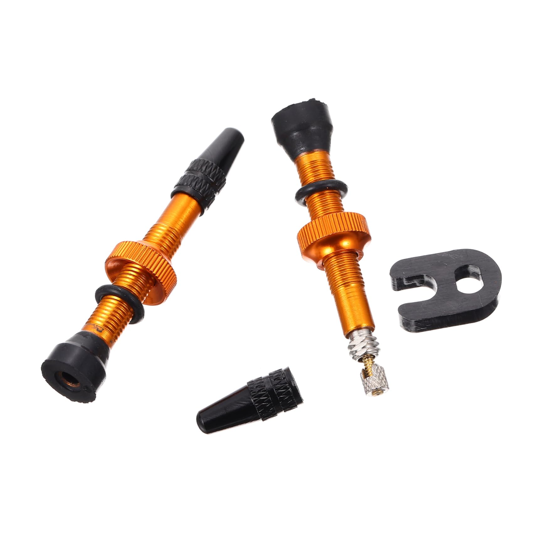 MAGICLULU 1 Paar Schlauchlose Fahrradventile Metall mit Kupferkern Werkzeug für Fahrräder und Alufelgen Hohe Druckbeständigkeit und Langlebige Nutzung MAGICLULU 1 Paar Schlauchlose Fahrradventile Metall mit Kupferkern Werkzeug für Fahrräder und Alufelgen Hohe Druckbeständigkeit und Langlebige Nutzung von MAGICLULU