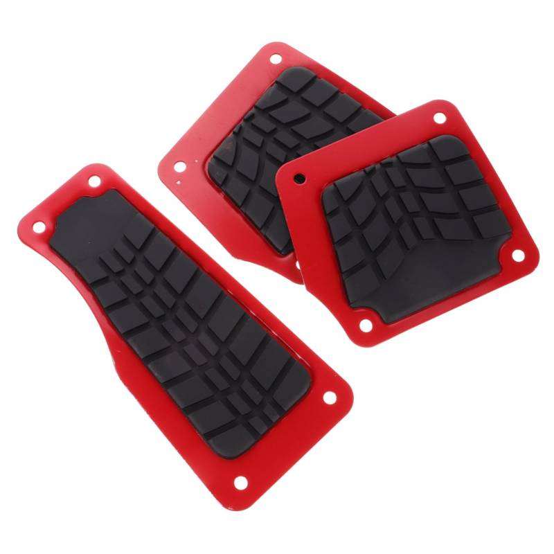 MAGICLULU 1 Satz Auto Teppichschutz Auto Bodenmatten Pedale Auto Innenraum Fußpolster Fußstützen Teppich Fersenpolster Für Autos Auto Fußmatte Fußabsatzpedale Auto Bodenteppich Patch von MAGICLULU