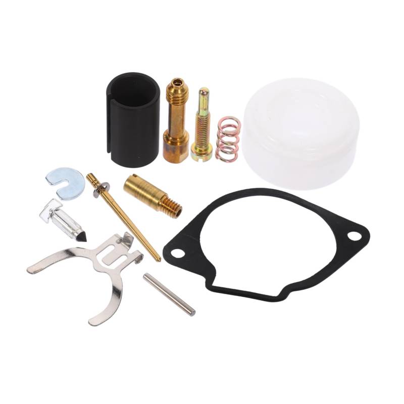 MAGICLULU 1 Satz Vergaserteile -Kit Material reparaturset Bausatz ersetzen -Reparatursatz Motorradteile -Reparatursätze Edelstahl von MAGICLULU