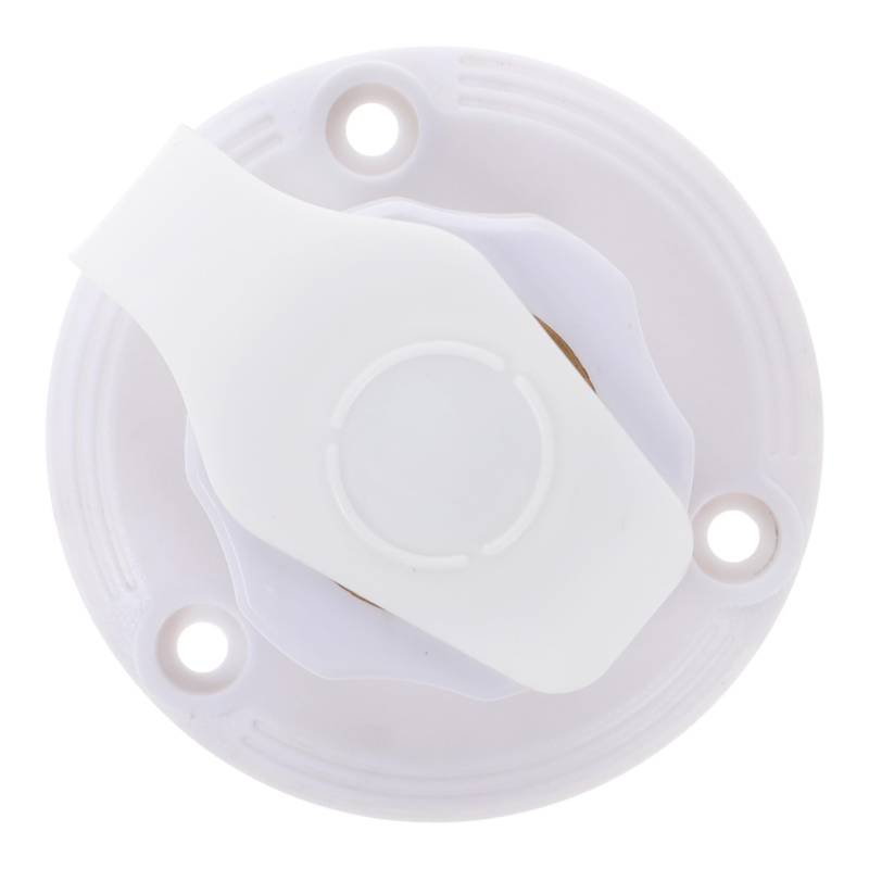 MAGICLULU 1 Satz Wassertankfüller Für Wohnmobile Rv-wassereinlassabdeckung Wohnmobil-wasserrückschlagventil Wassereinlassstopfen Wassereinlass-dreieckventil Messing Weiß von MAGICLULU