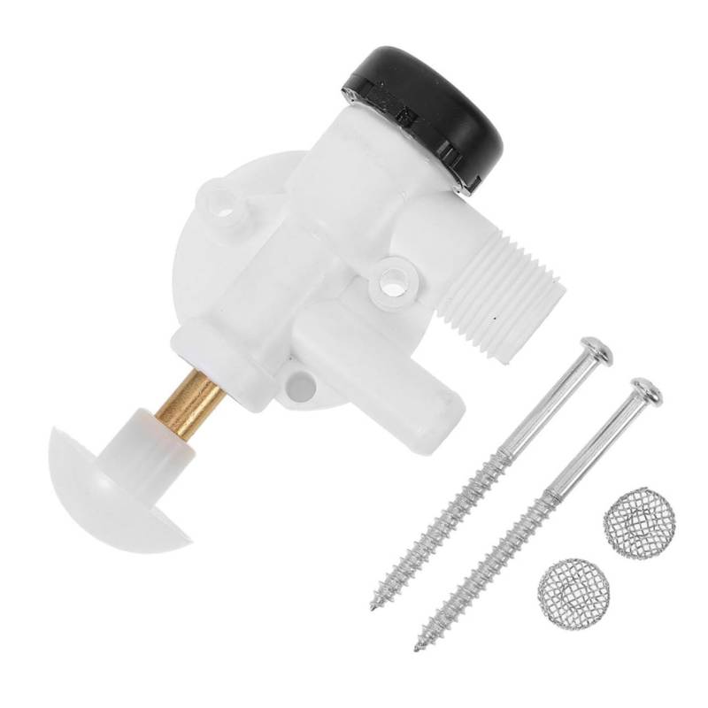 MAGICLULU 1 Satz Wohnmobil-abfallventil Austausch Von Wohnmobil-toilettenteilen Wc-spüler-ersatzset Wasserventil-Set Wohnmobil-wasserventil Ww Wc Ersatz Rv -toilettenspüschventil Abs von MAGICLULU