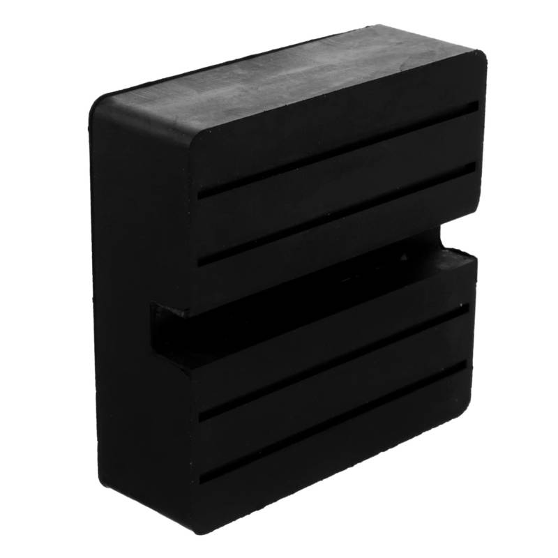 MAGICLULU 1 Stück Jack-gummiauflage Schwer Pads Für Den Boden Universal- Jack-pad Wagenheber Strapazierfähiges Jack-gummipad Jack-gummipads Geschlitzte Gummiauflage Schwarz von MAGICLULU