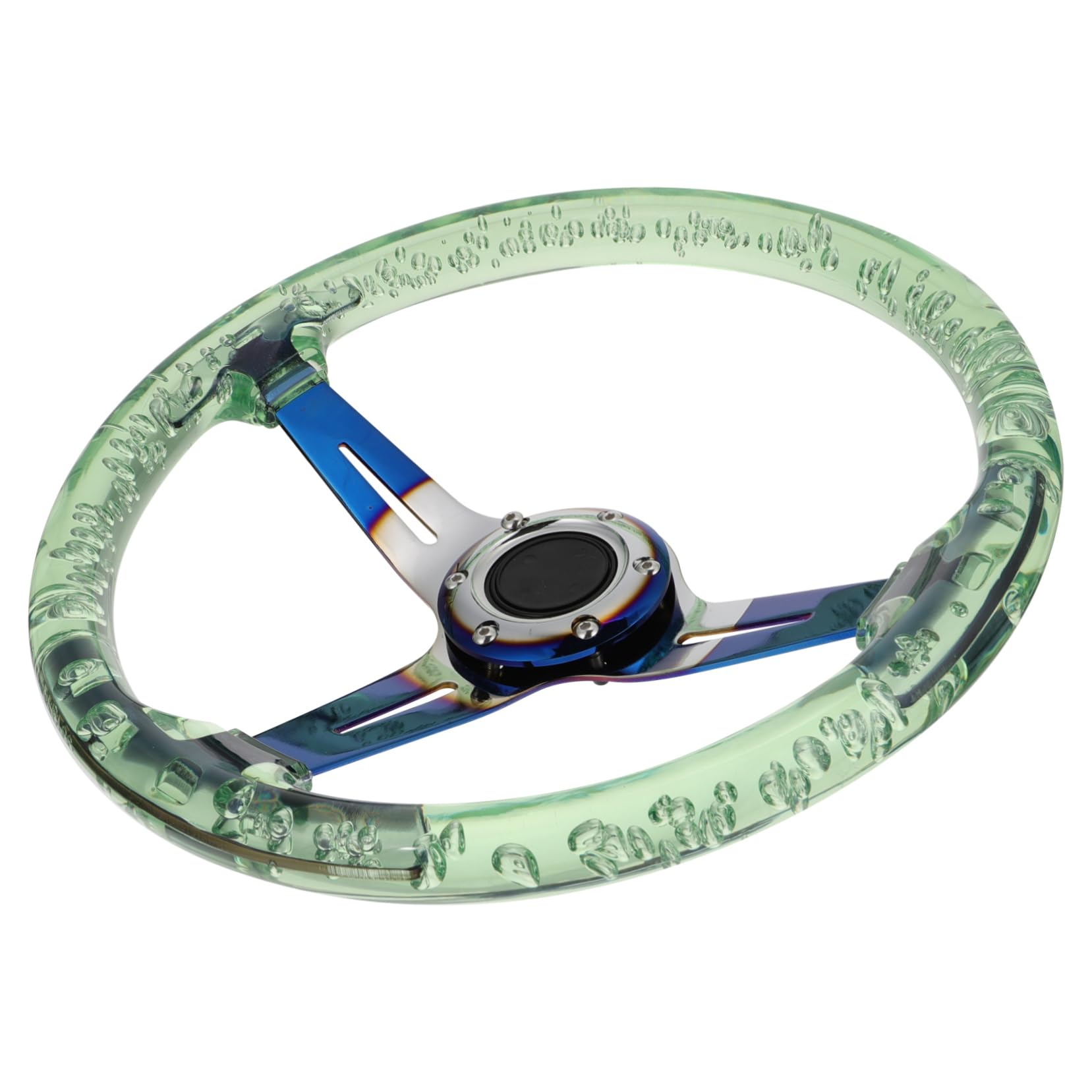 MAGICLULU 1 Stück Lenkrad mit Blasenmuster modifiziertes Rennlenkrad modifiziertes Lenkrad Lenkradknopf Lenkradnabe auto lenkrad Autodekoration Auto modifiziertes Acryl Blau MAGICLULU 1 Stück Lenkrad mit Blasenmuster modifiziertes Rennlenkrad modifiziertes Lenkrad Lenkradknopf Lenkradnabe auto lenkrad Autodekoration Auto modifiziertes Acryl Blau von MAGICLULU