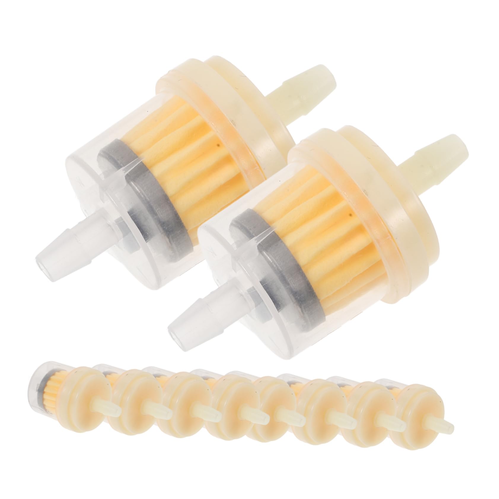 MAGICLULU 10 Stück Benzin filter im Gelände Gas ATV-Teil Go-Kart-Teil Ölfilter ATV-Versorgung Plastik Orange MAGICLULU 10 Stück Benzin filter im Gelände Gas ATV-Teil Go-Kart-Teil Ölfilter ATV-Versorgung Plastik Orange von MAGICLULU