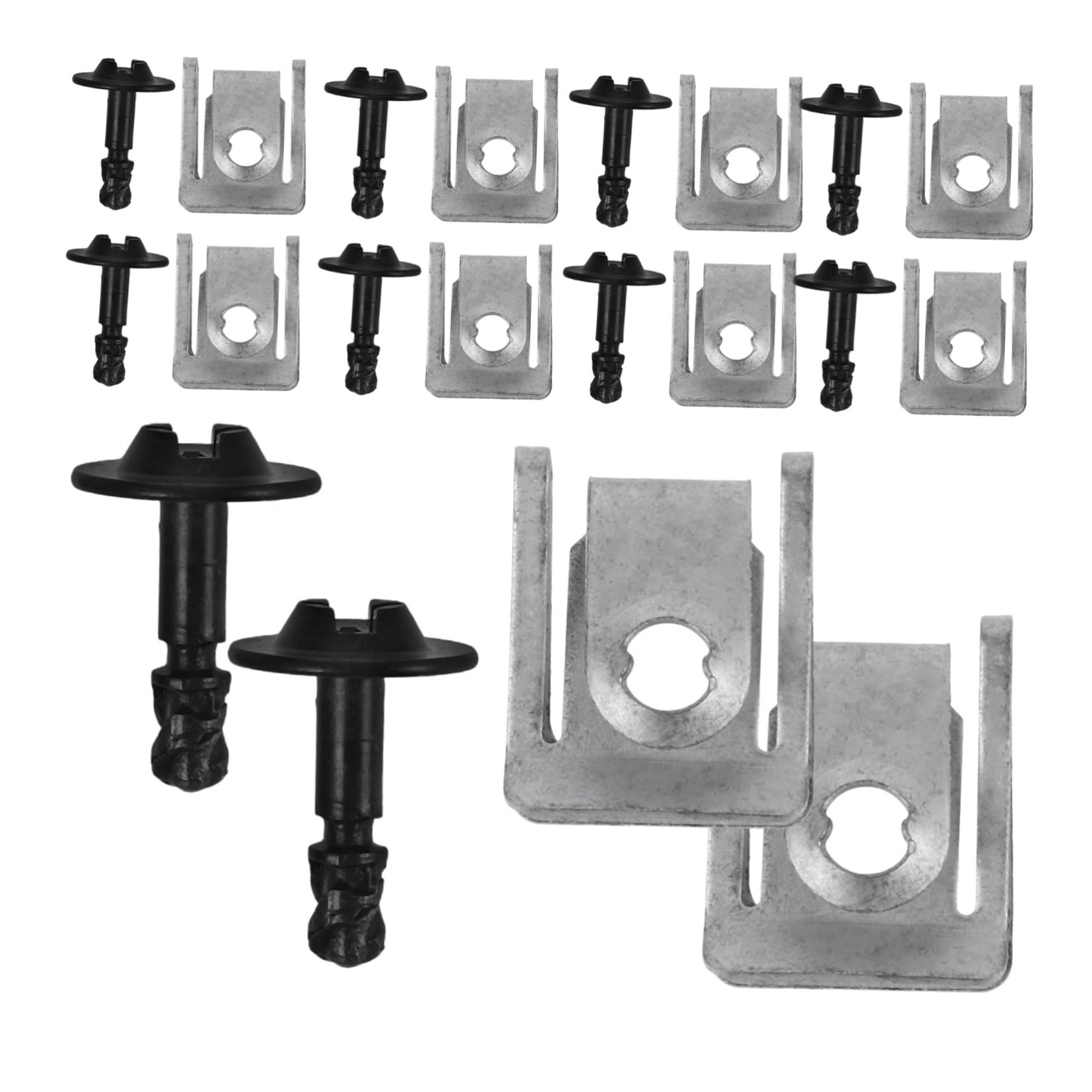 MAGICLULU 10 Stück Clips für die Unterbodenabdeckung Schutz Befestigungselemente Autoclips Motor-Unterbodenschrauben Clips für die Abdeckung des Motorunterbodens Aluminium MAGICLULU 10 Stück Clips für die Unterbodenabdeckung Schutz Befestigungselemente Autoclips Motor-Unterbodenschrauben Clips für die Abdeckung des Motorunterbodens Aluminium von MAGICLULU