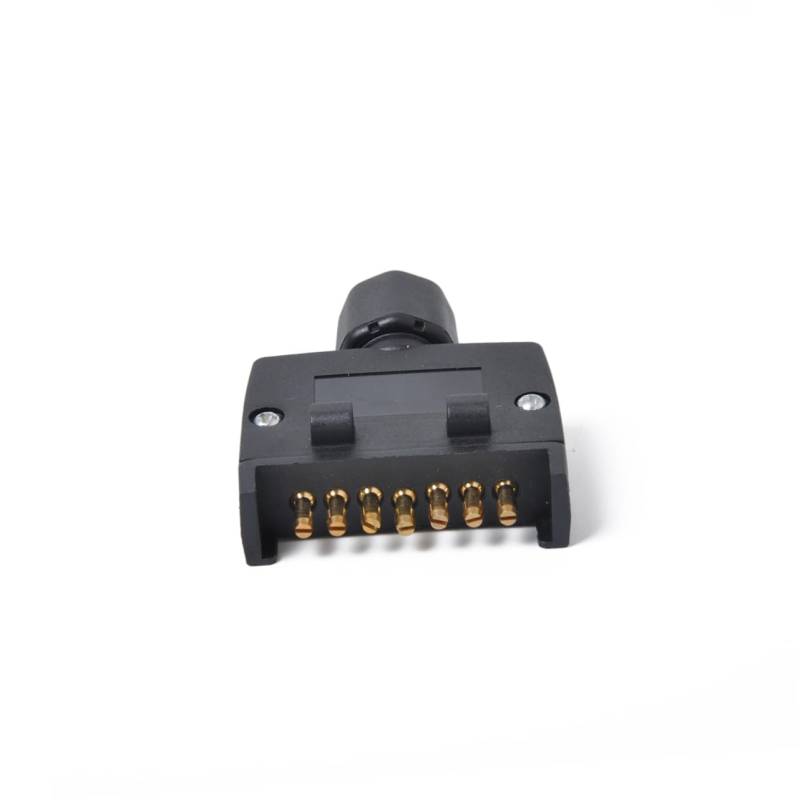 MAGICLULU 12V -Anschlussstecker stoßverbinder Anhängersteckdose 7-Wege-Anhängeradapter Stecker für Anhängerbeleuchtung Black von MAGICLULU