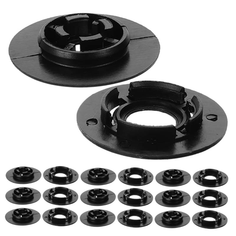 MAGICLULU 16 Stück Auto Fußmatten Hakenhalter Detailing Keepers Blaue Auto Matten Clips Weiche Befestigungsclips Clips Für Teppich Fahrzeughalterung Alle Rutschautos Automobil von MAGICLULU