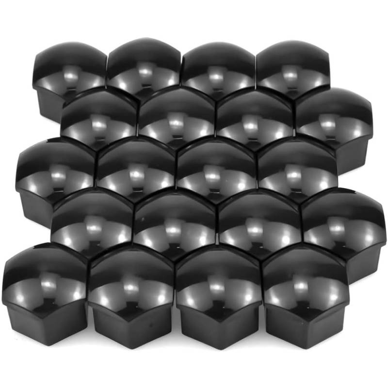 MAGICLULU 1Satz Schraubenschutzabdeckung für Radschrauben Teiliges aus Schwarzem Dekorative Schraubenabdeckung Staubdicht Langlebig mit Clips für Autos von MAGICLULU